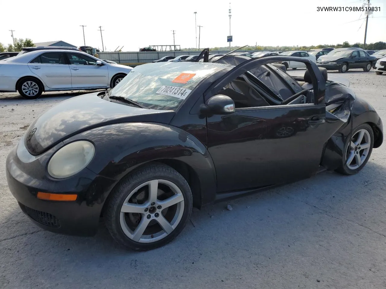 3VWRW31C98M519831 2008 Volkswagen New Beetle S