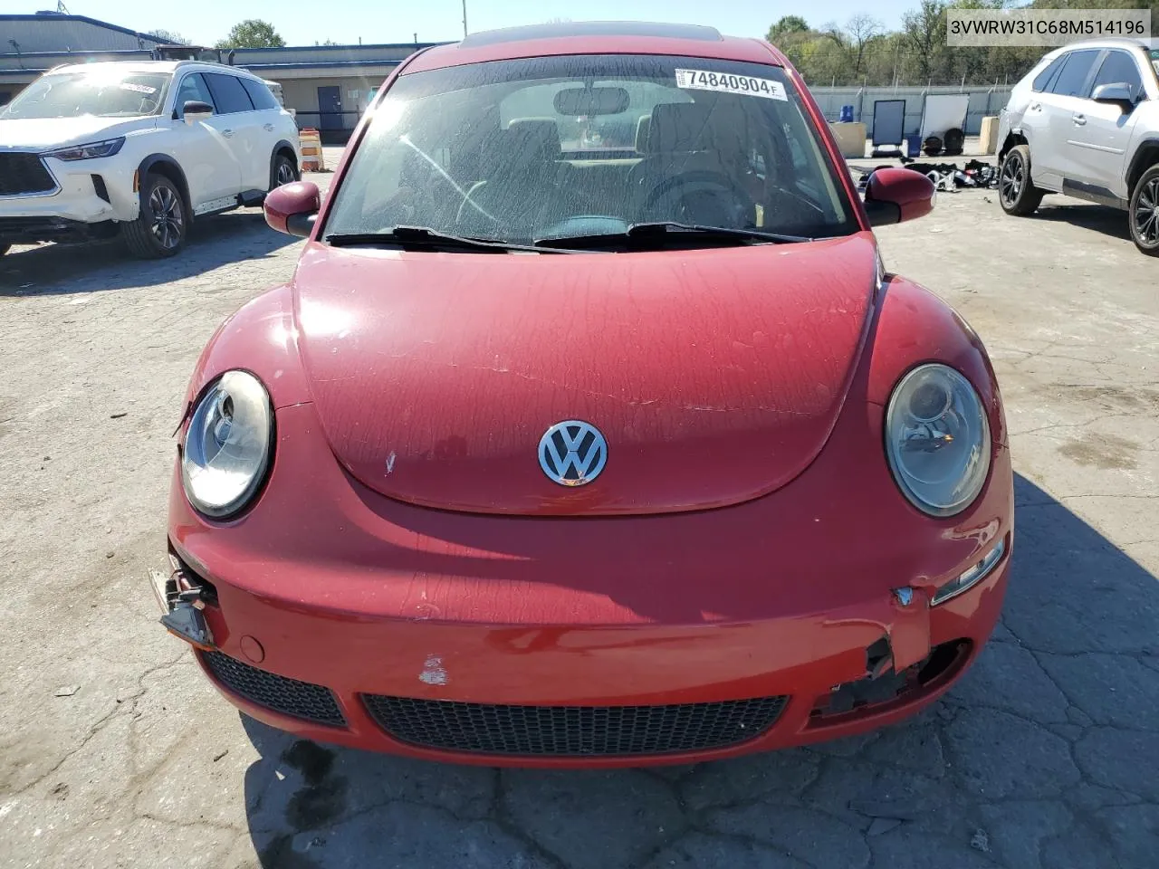 3VWRW31C68M514196 2008 Volkswagen New Beetle S