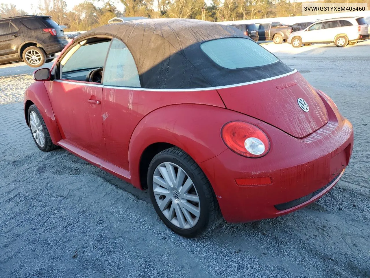 2008 Volkswagen New Beetle Convertible Se VIN: 3VWRG31YX8M405460 Lot: 75984594