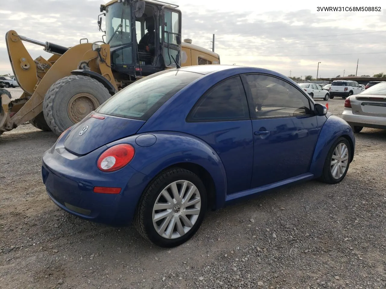 2008 Volkswagen New Beetle S VIN: 3VWRW31C68M508852 Lot: 76255314