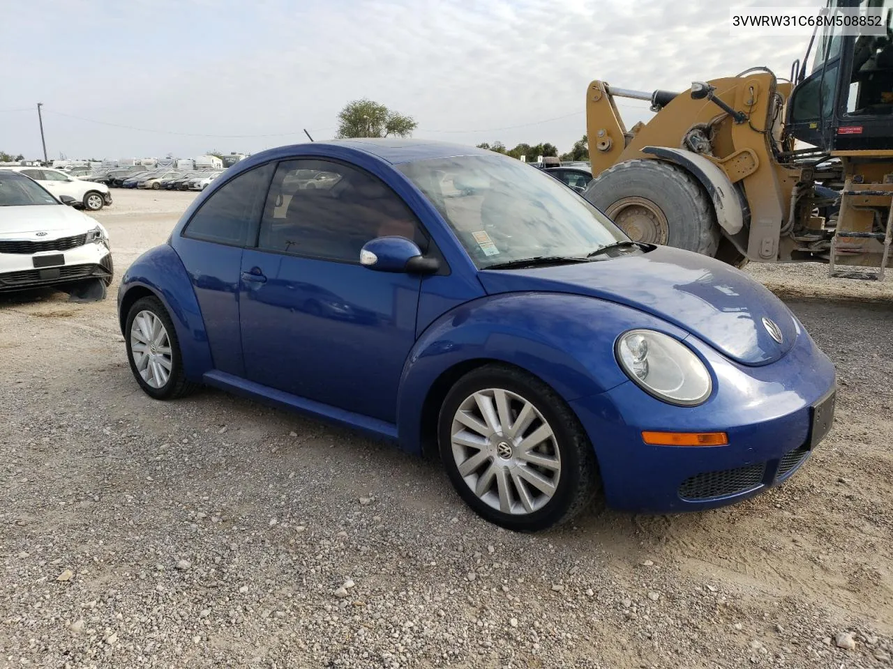 2008 Volkswagen New Beetle S VIN: 3VWRW31C68M508852 Lot: 76255314