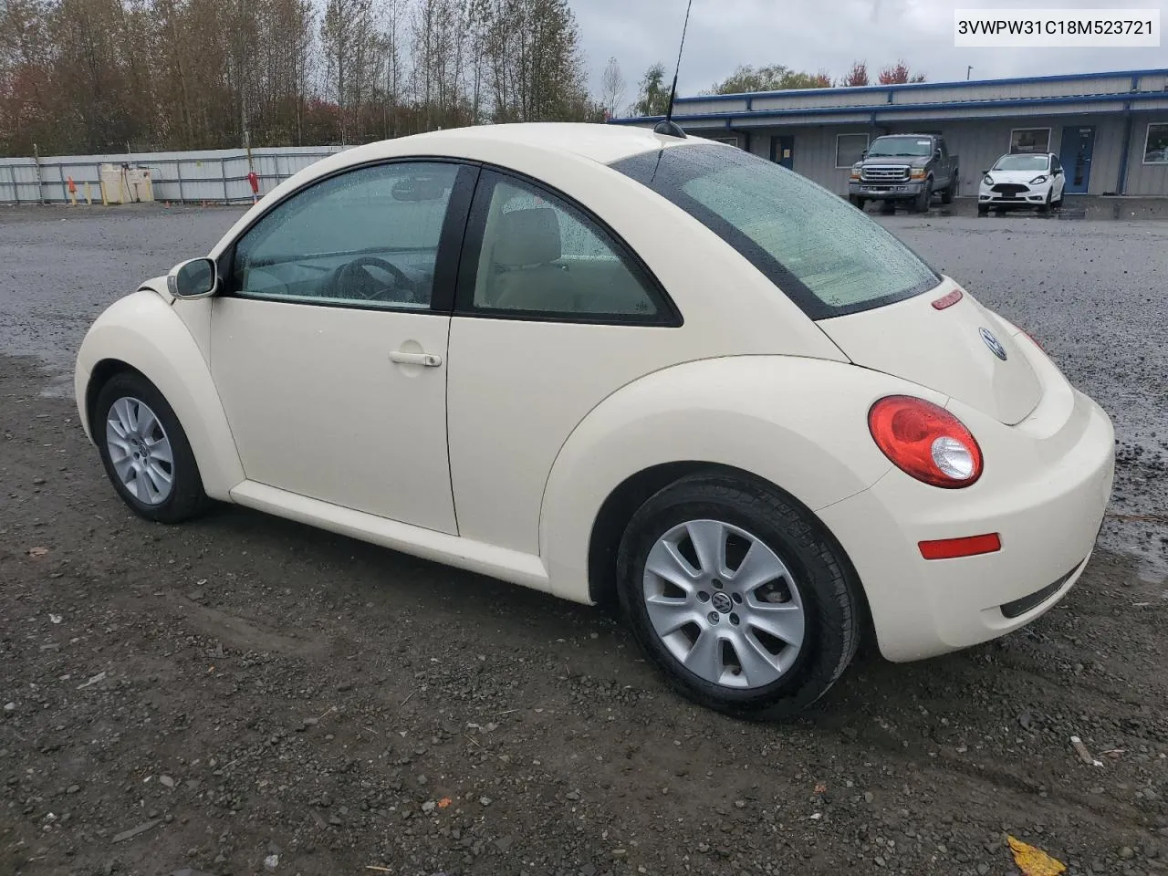 2008 Volkswagen New Beetle S VIN: 3VWPW31C18M523721 Lot: 76284674