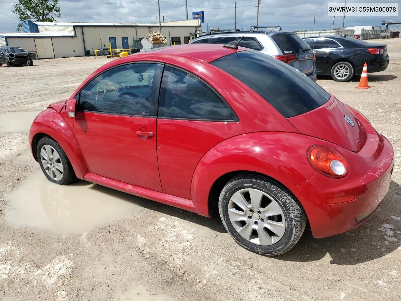 2009 Volkswagen New Beetle S VIN: 3VWRW31C59M500078 Lot: 50314194