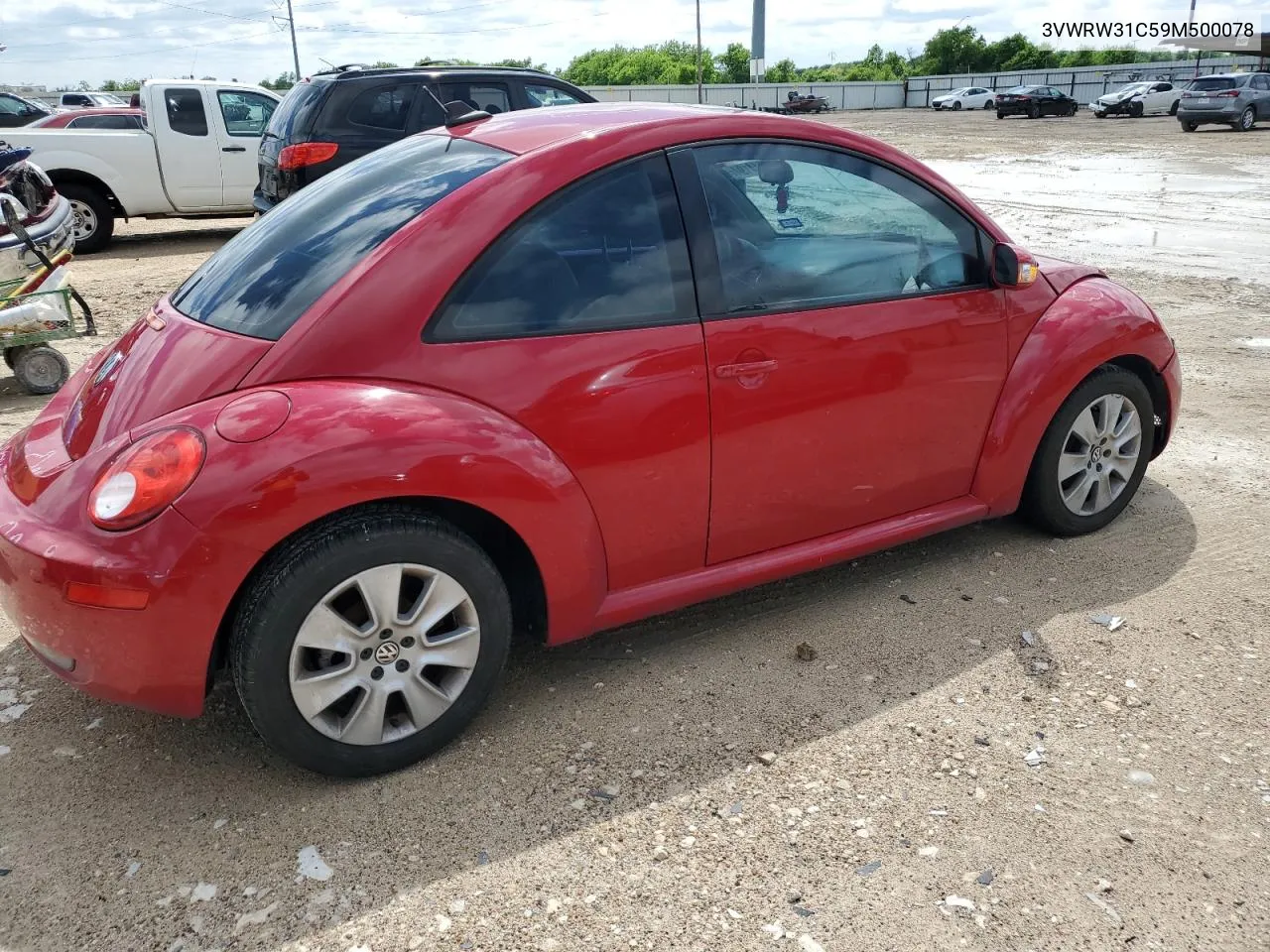 3VWRW31C59M500078 2009 Volkswagen New Beetle S