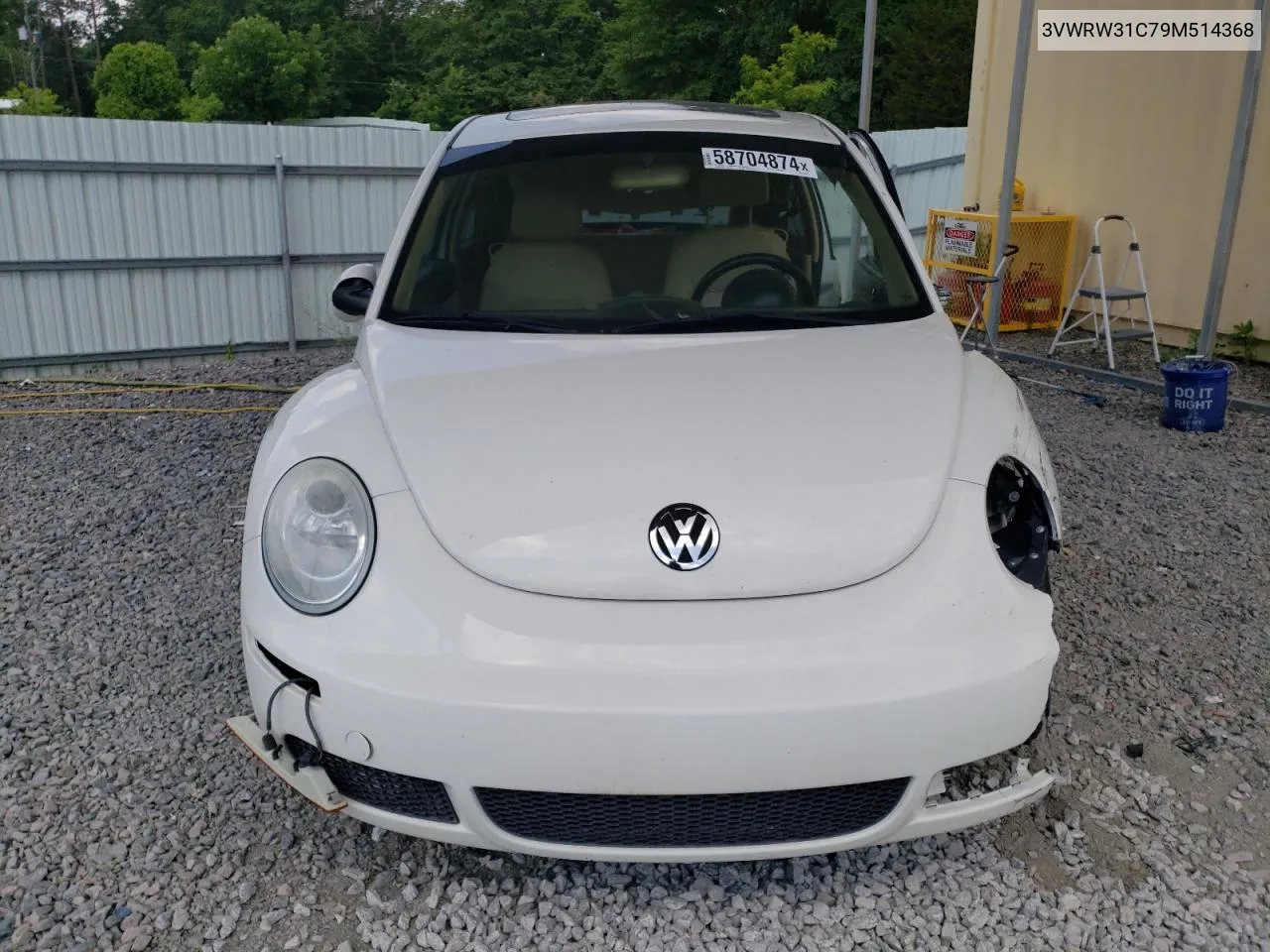 3VWRW31C79M514368 2009 Volkswagen New Beetle S