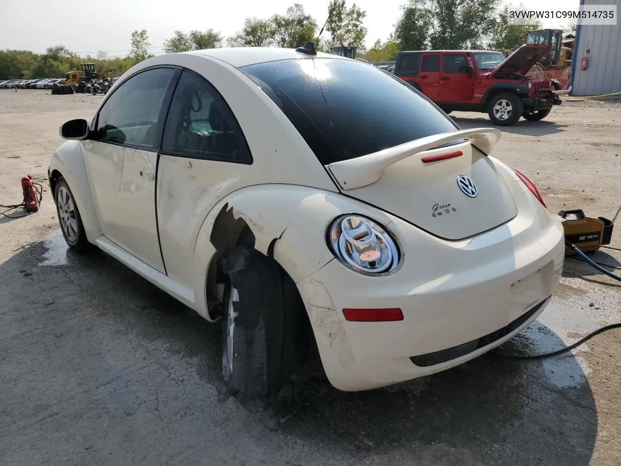 2009 Volkswagen New Beetle S VIN: 3VWPW31C99M514735 Lot: 71025534