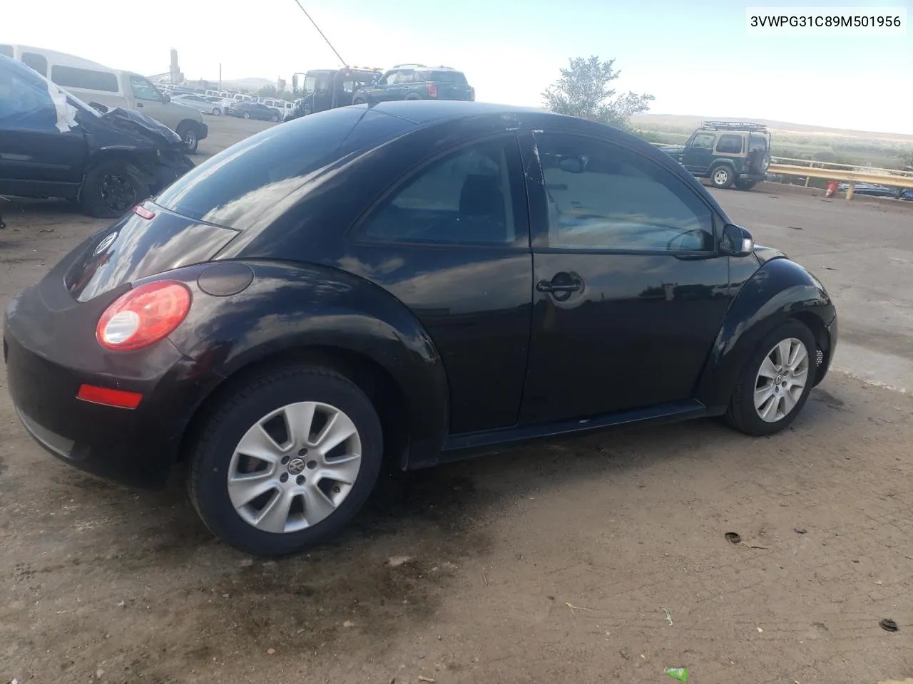 3VWPG31C89M501956 2009 Volkswagen New Beetle S