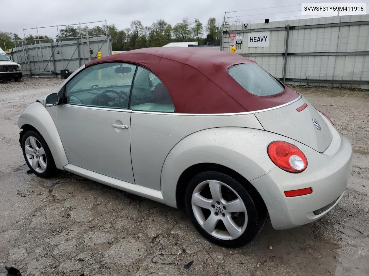 2009 Volkswagen New Beetle Blush Edition VIN: 3VWSF31Y59M411916 Lot: 72229324