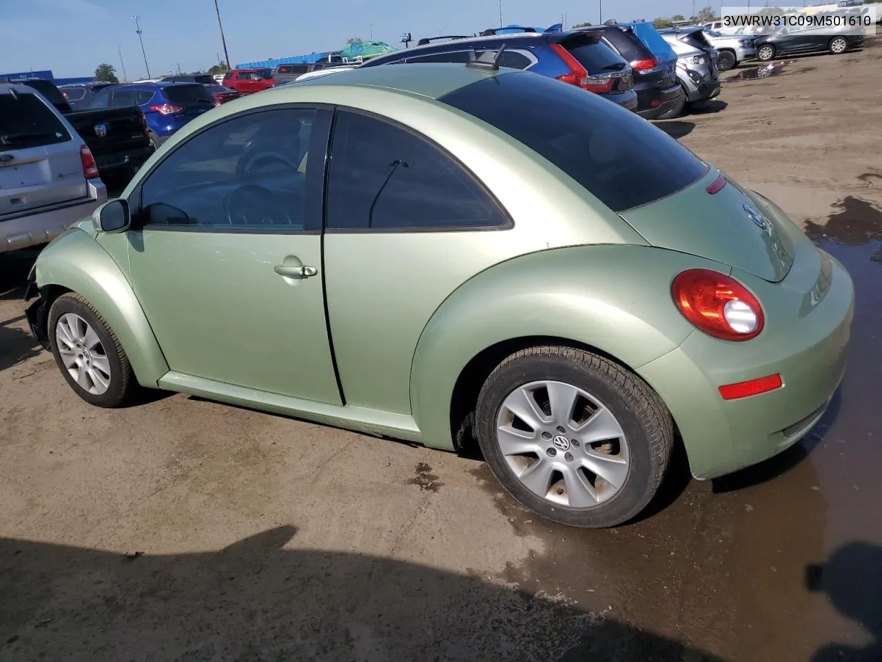 3VWRW31C09M501610 2009 Volkswagen New Beetle S