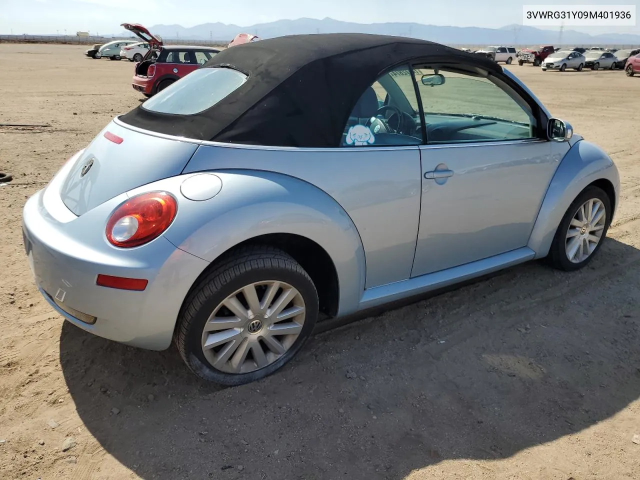 2009 Volkswagen New Beetle S VIN: 3VWRG31Y09M401936 Lot: 74372874