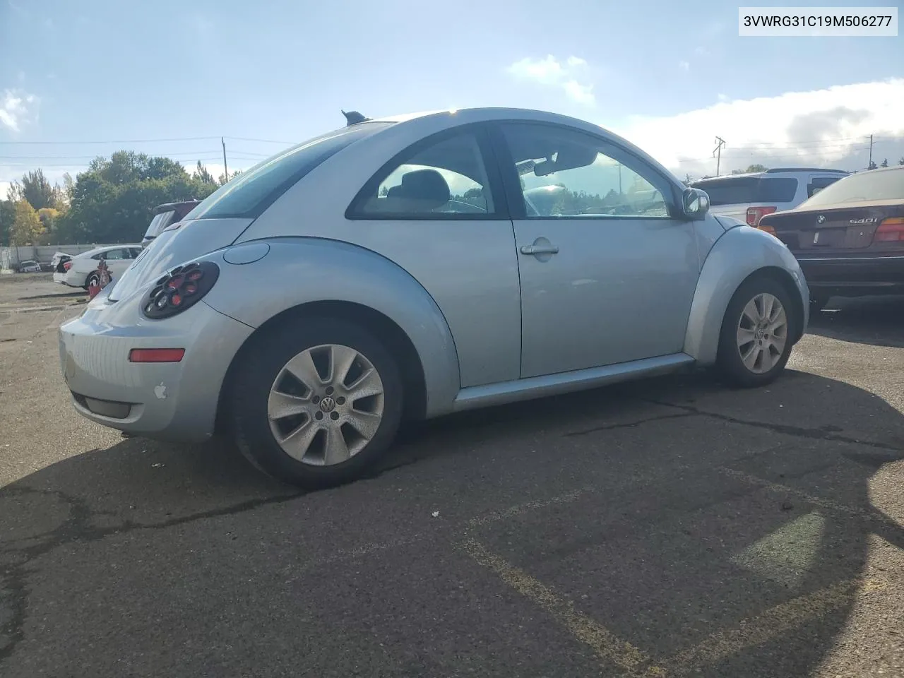 2009 Volkswagen New Beetle S VIN: 3VWRG31C19M506277 Lot: 74740304