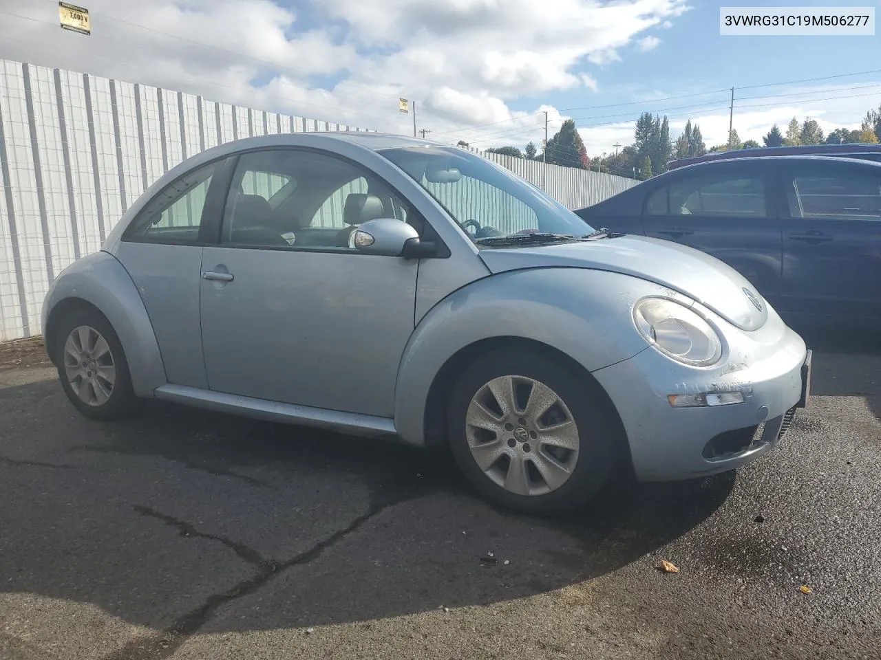 2009 Volkswagen New Beetle S VIN: 3VWRG31C19M506277 Lot: 74740304