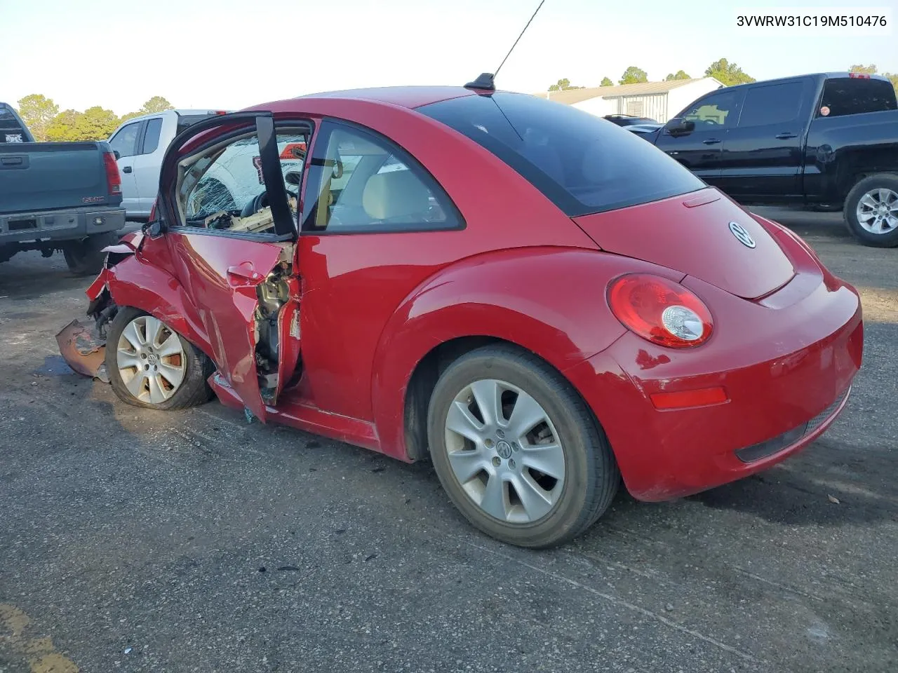 2009 Volkswagen New Beetle S VIN: 3VWRW31C19M510476 Lot: 74935164