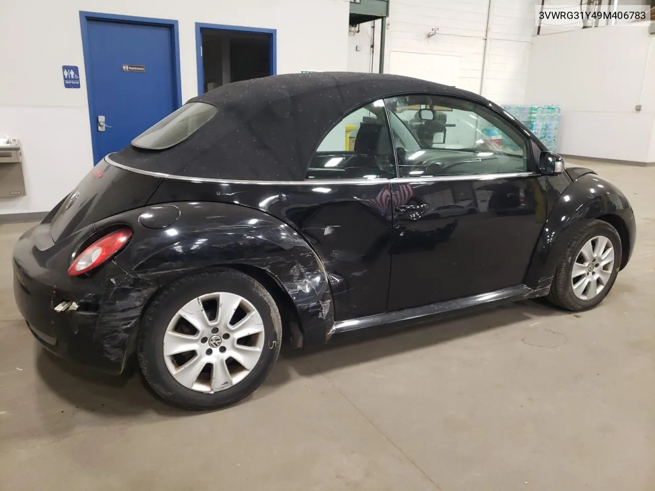 2009 Volkswagen New Beetle S VIN: 3VWRG31Y49M406783 Lot: 75182044