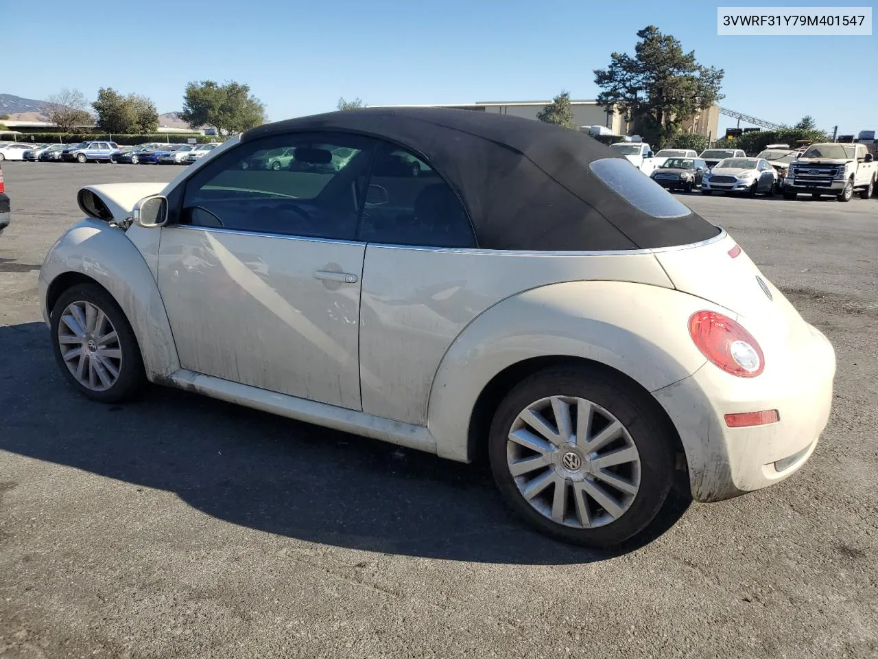 2009 Volkswagen New Beetle S VIN: 3VWRF31Y79M401547 Lot: 77449124