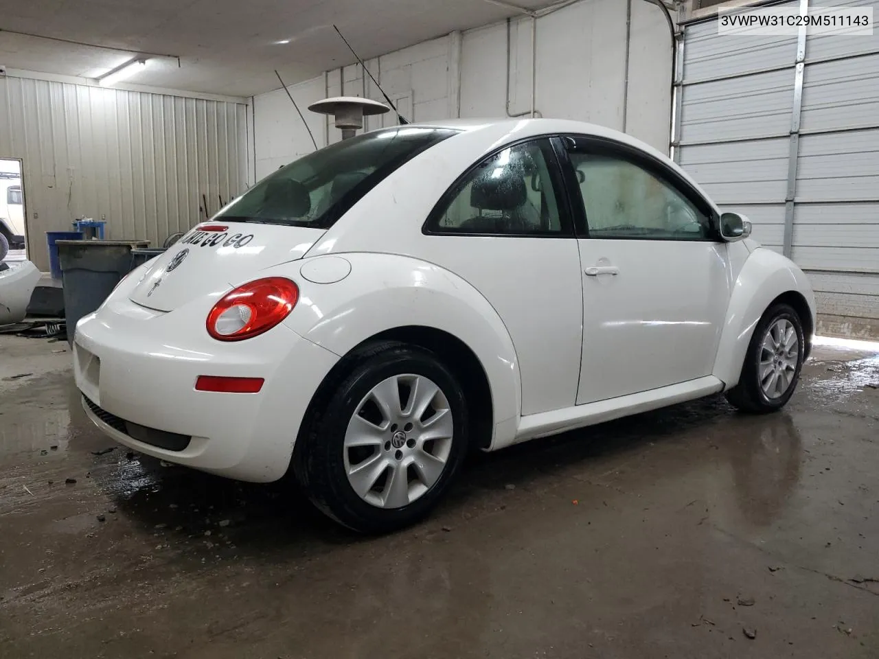 2009 Volkswagen New Beetle S VIN: 3VWPW31C29M511143 Lot: 80123514