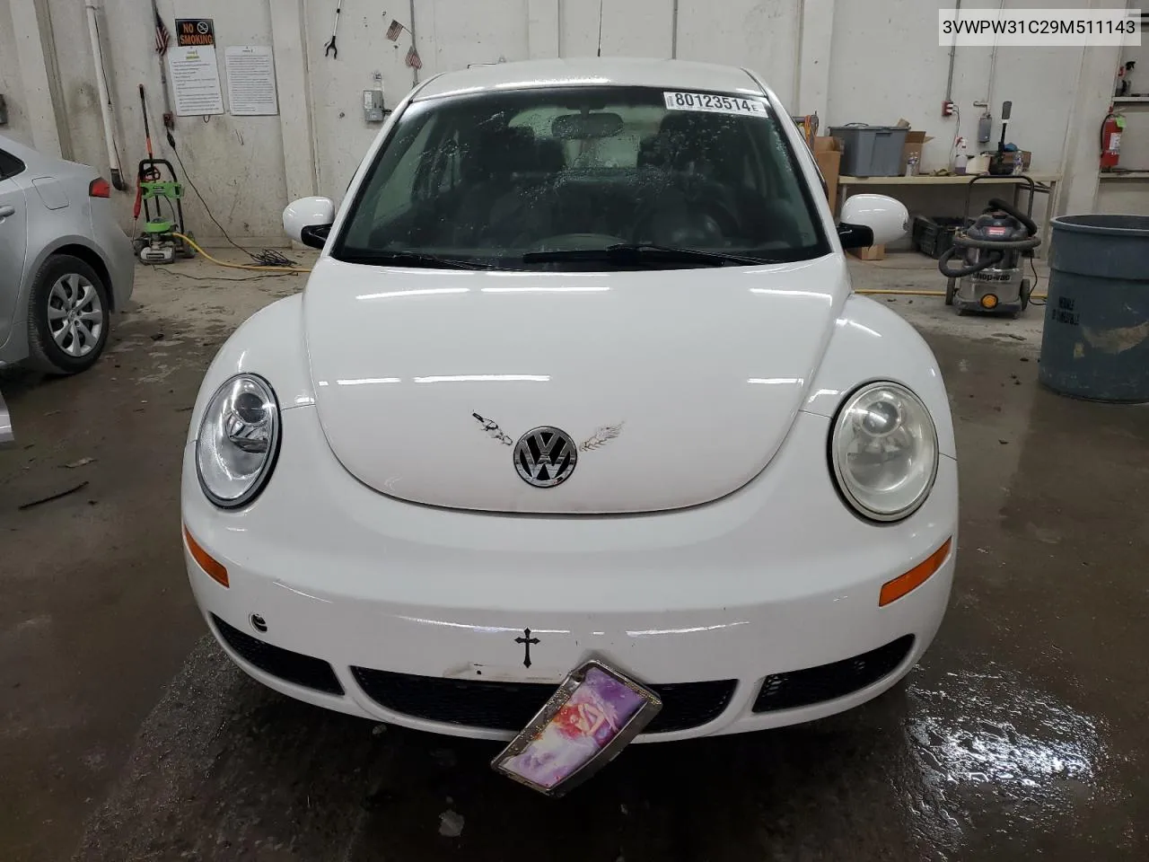 2009 Volkswagen New Beetle S VIN: 3VWPW31C29M511143 Lot: 80123514