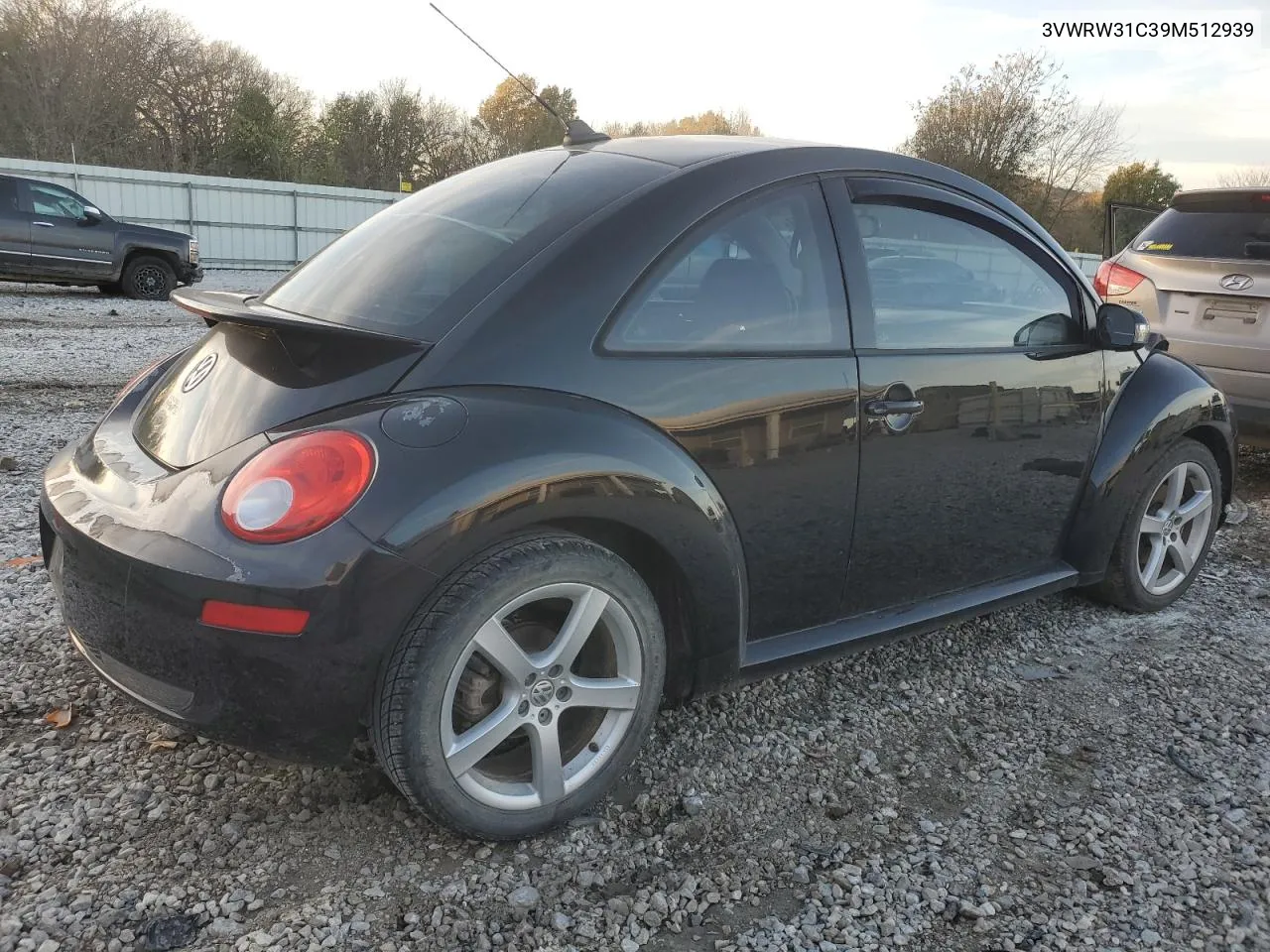 2009 Volkswagen New Beetle S VIN: 3VWRW31C39M512939 Lot: 80437564