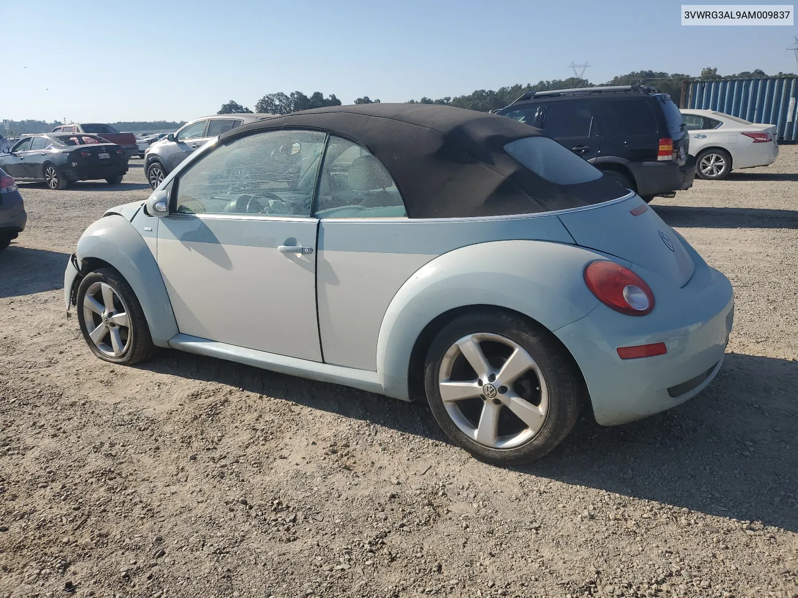 2010 Volkswagen New Beetle VIN: 3VWRG3AL9AM009837 Lot: 62941224