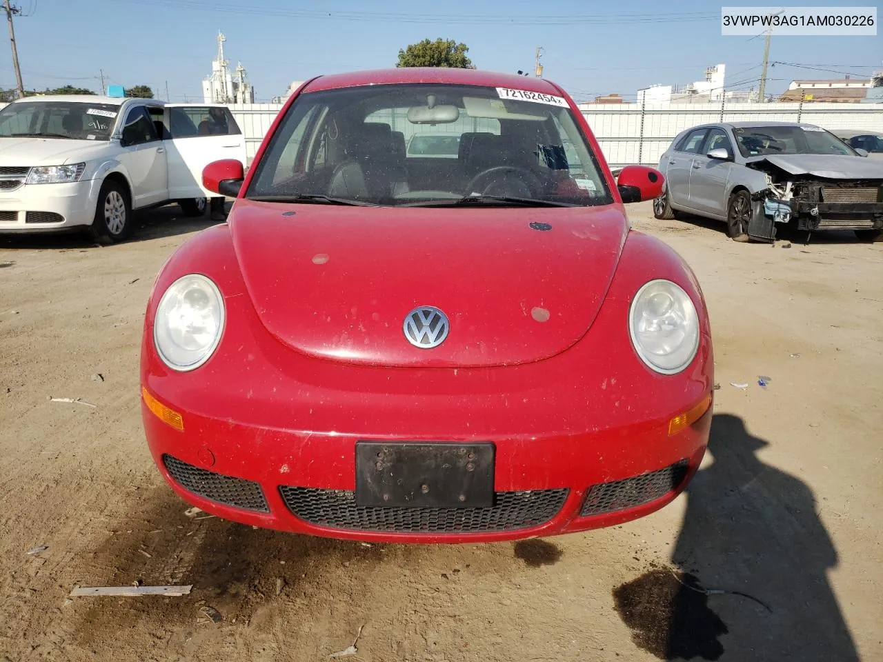 2010 Volkswagen New Beetle VIN: 3VWPW3AG1AM030226 Lot: 72162454