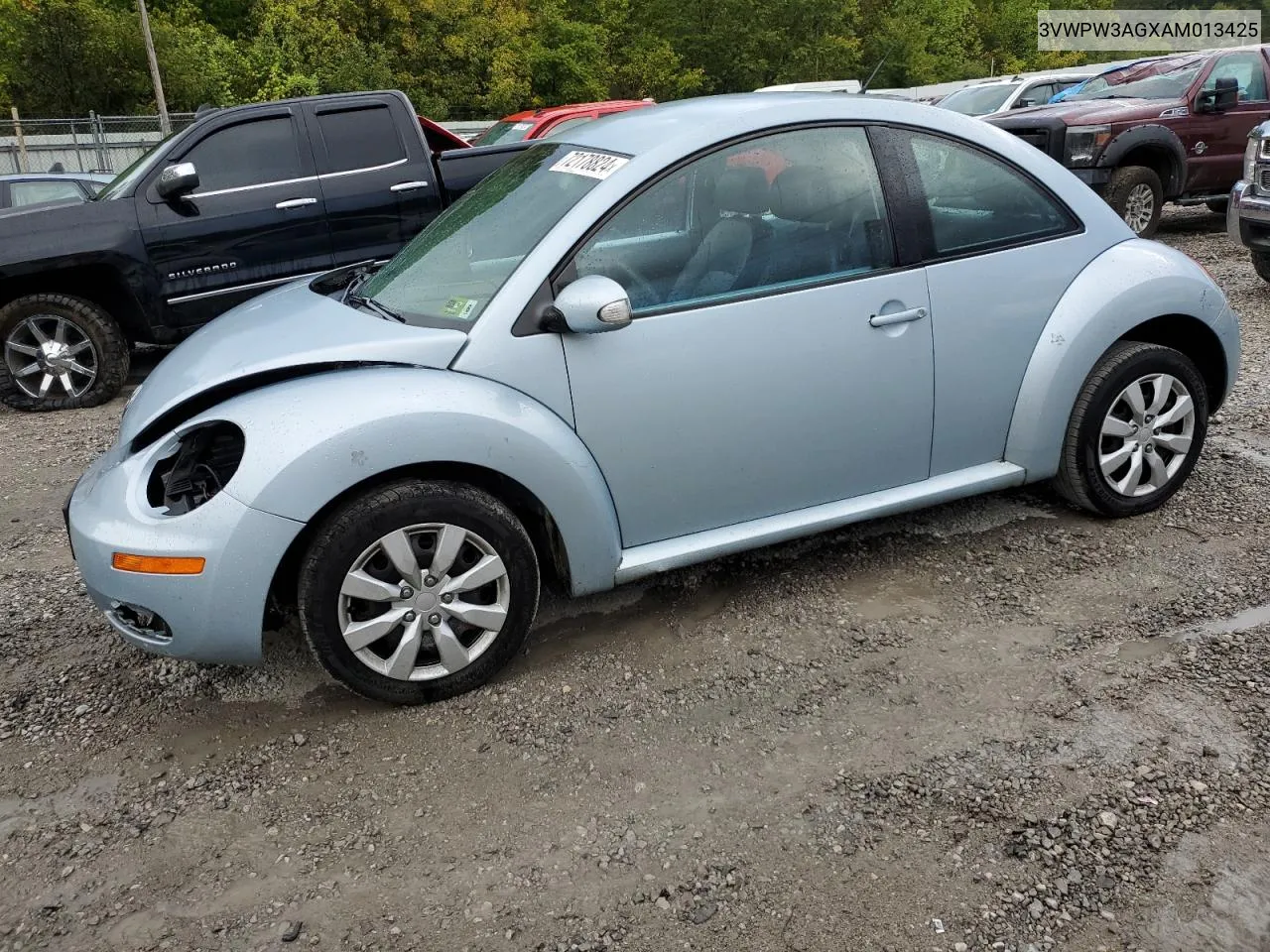 2010 Volkswagen New Beetle VIN: 3VWPW3AGXAM013425 Lot: 72178824