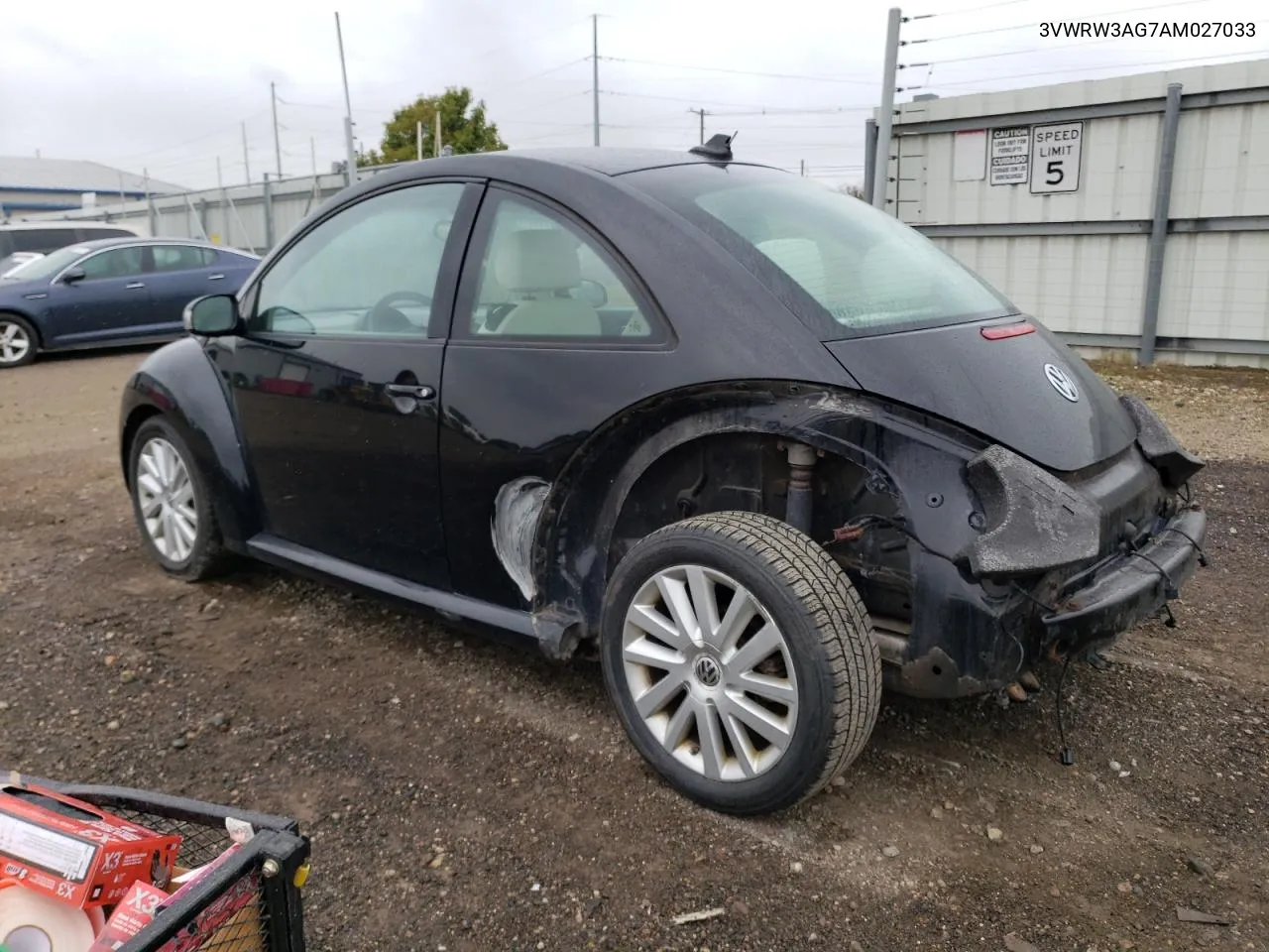 2010 Volkswagen New Beetle VIN: 3VWRW3AG7AM027033 Lot: 72426264