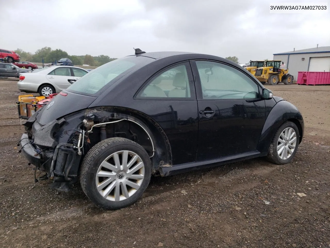 2010 Volkswagen New Beetle VIN: 3VWRW3AG7AM027033 Lot: 72426264