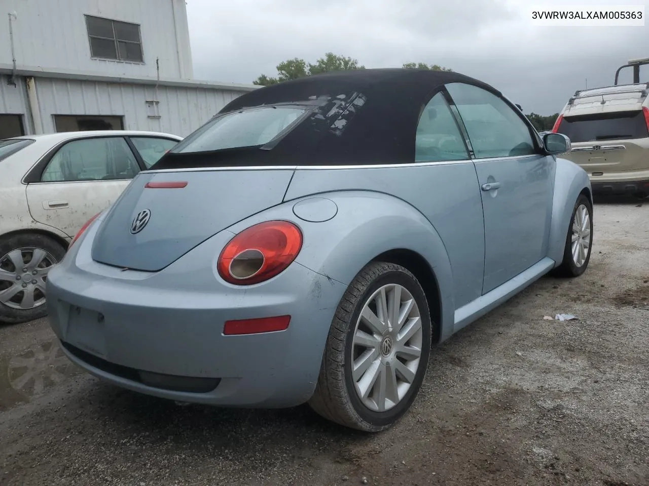 2010 Volkswagen New Beetle VIN: 3VWRW3ALXAM005363 Lot: 74505044