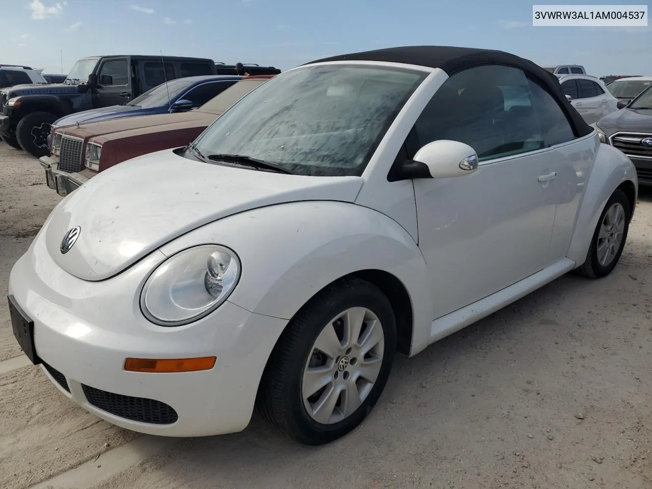 2010 Volkswagen New Beetle VIN: 3VWRW3AL1AM004537 Lot: 76773224