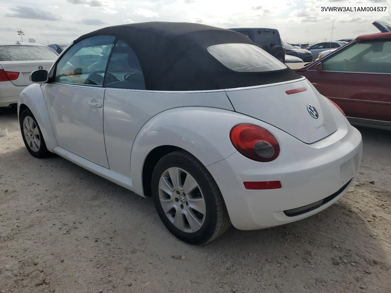 2010 Volkswagen New Beetle VIN: 3VWRW3AL1AM004537 Lot: 76773224