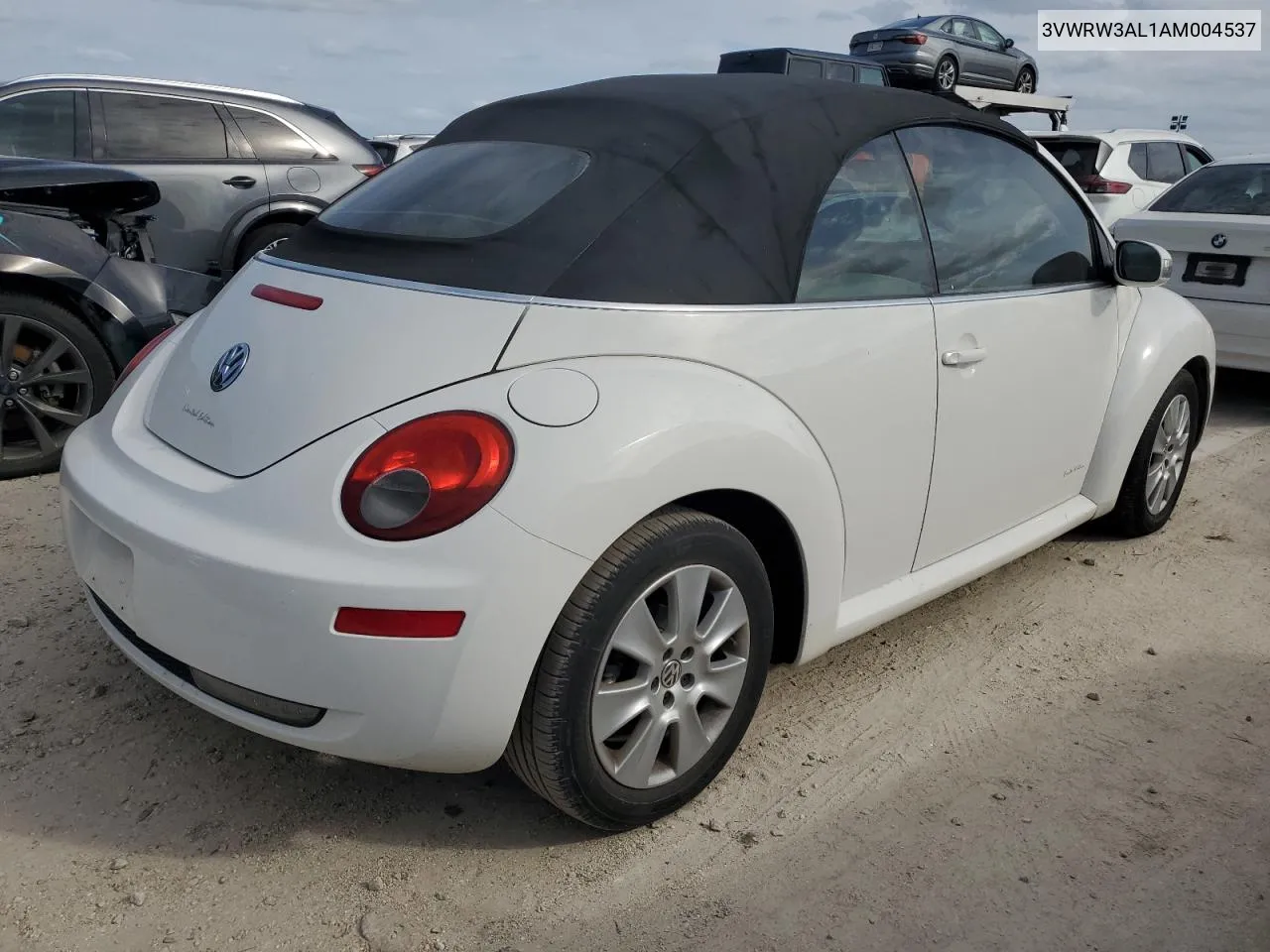 2010 Volkswagen New Beetle VIN: 3VWRW3AL1AM004537 Lot: 76773224