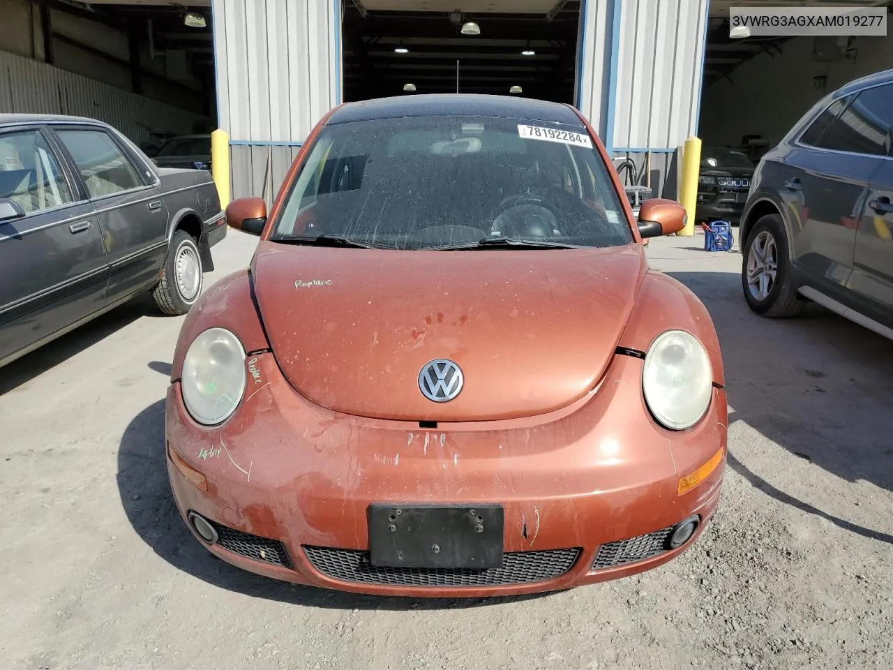 2010 Volkswagen New Beetle VIN: 3VWRG3AGXAM019277 Lot: 78192284