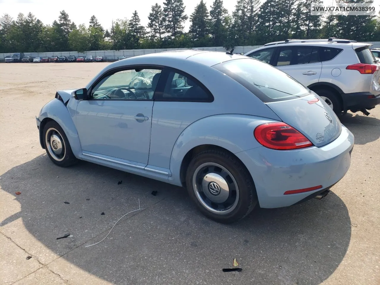 2012 Volkswagen Beetle VIN: 3VWJX7AT1CM638399 Lot: 64715534