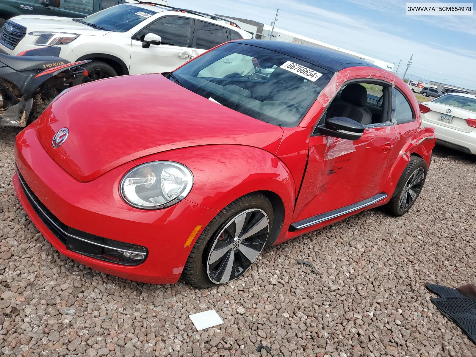 3VWVA7AT5CM654978 2012 Volkswagen Beetle Turbo