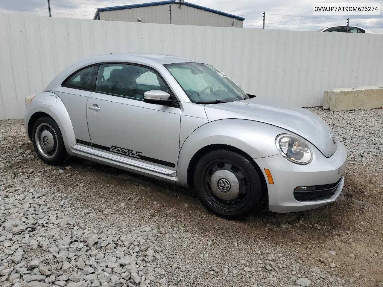 2012 Volkswagen Beetle VIN: 3VWJP7AT9CM626274 Lot: 66978294