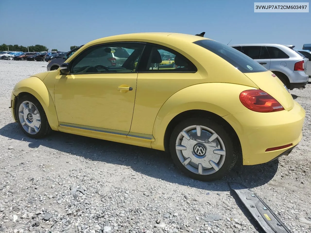 2012 Volkswagen Beetle VIN: 3VWJP7AT2CM603497 Lot: 68034374