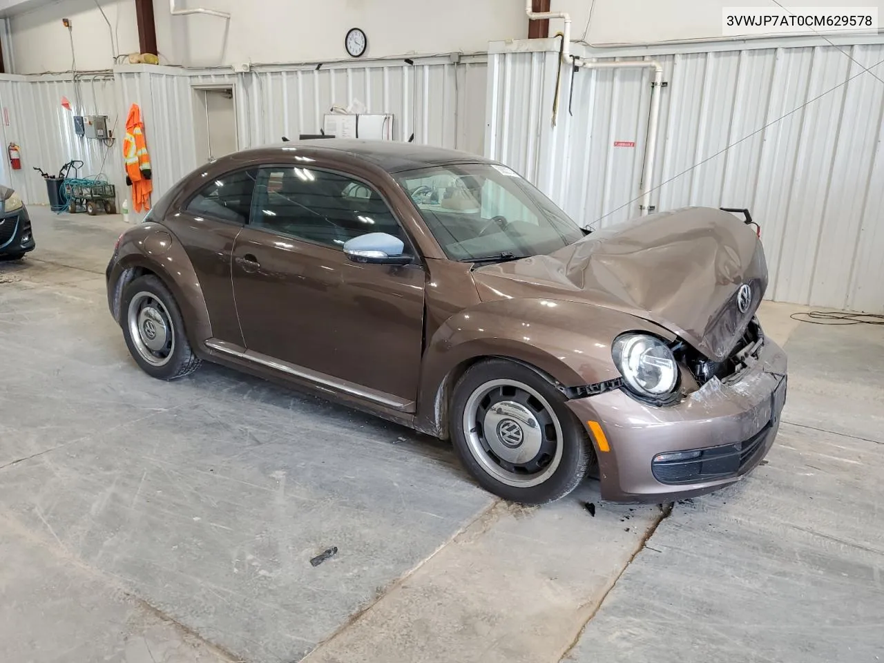 2012 Volkswagen Beetle VIN: 3VWJP7AT0CM629578 Lot: 68833714