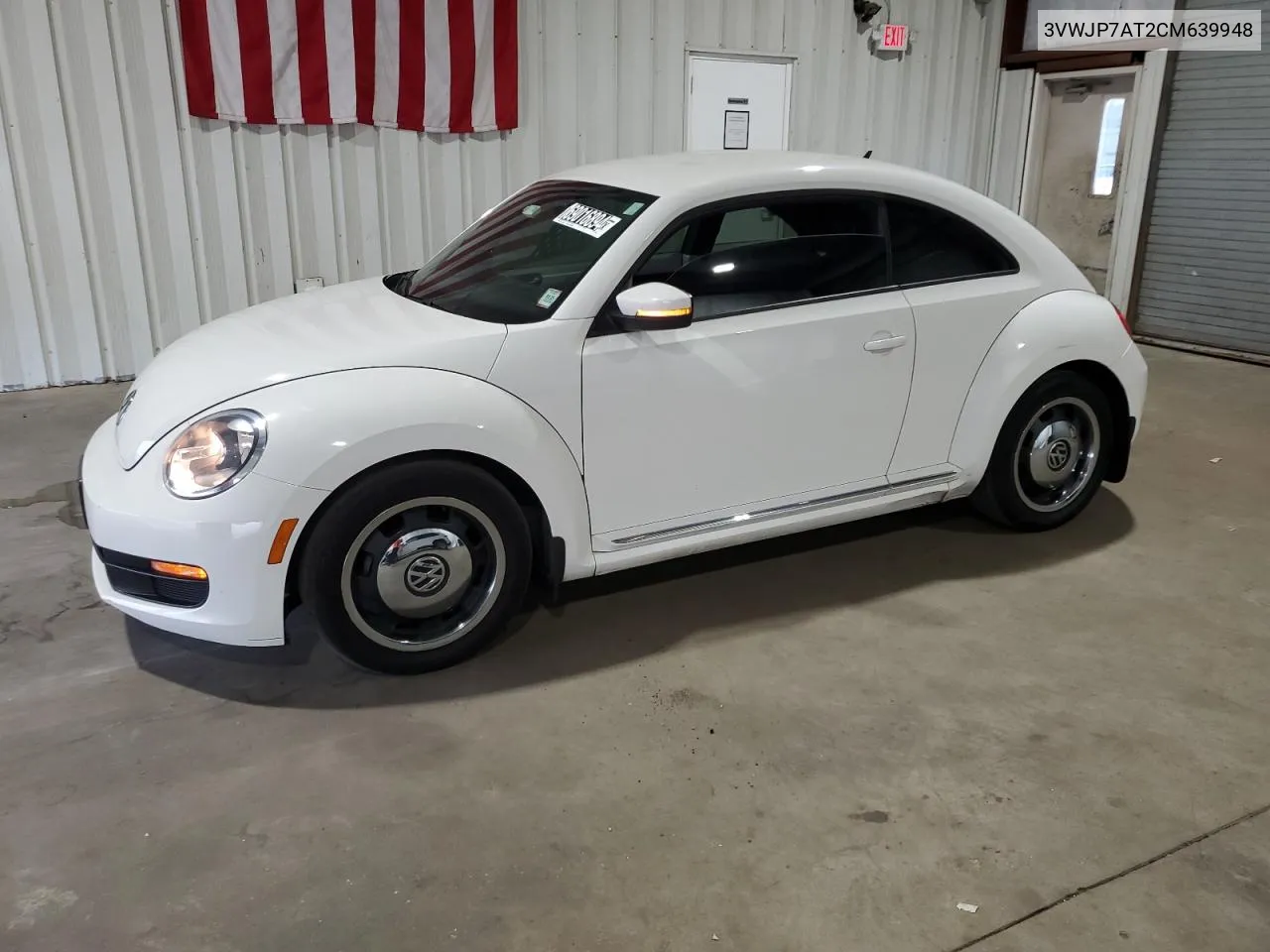 2012 Volkswagen Beetle VIN: 3VWJP7AT2CM639948 Lot: 69016894