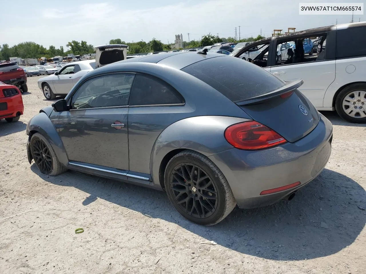 2012 Volkswagen Beetle Turbo VIN: 3VWV67AT1CM665574 Lot: 69141064