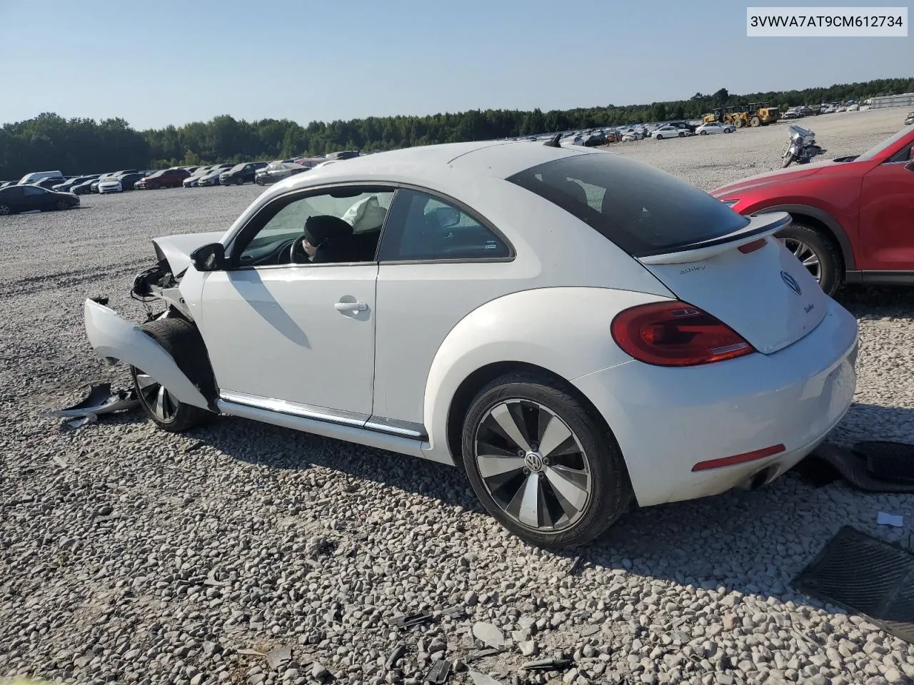 2012 Volkswagen Beetle Turbo VIN: 3VWVA7AT9CM612734 Lot: 69196224