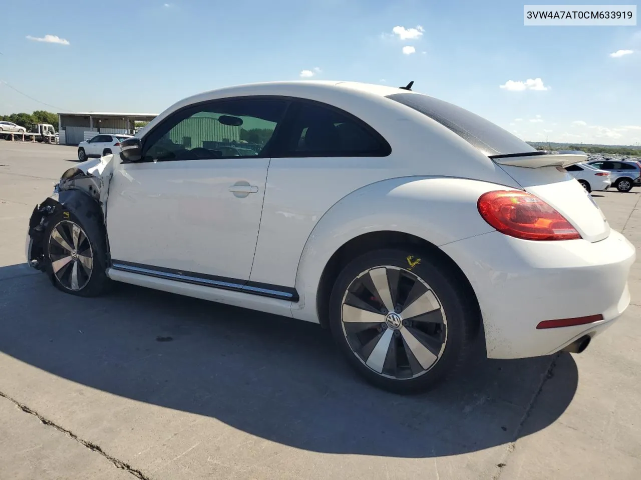 2012 Volkswagen Beetle Turbo VIN: 3VW4A7AT0CM633919 Lot: 69214254