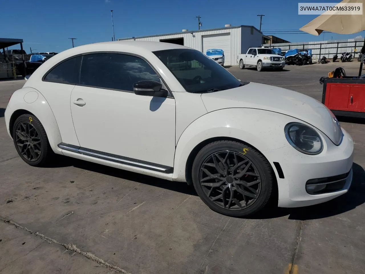 2012 Volkswagen Beetle Turbo VIN: 3VW4A7AT0CM633919 Lot: 69214254