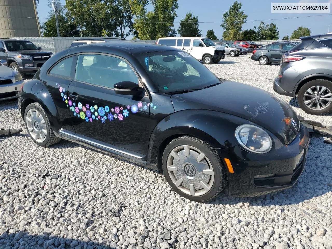 2012 Volkswagen Beetle VIN: 3VWJX7AT1CM629184 Lot: 70026624