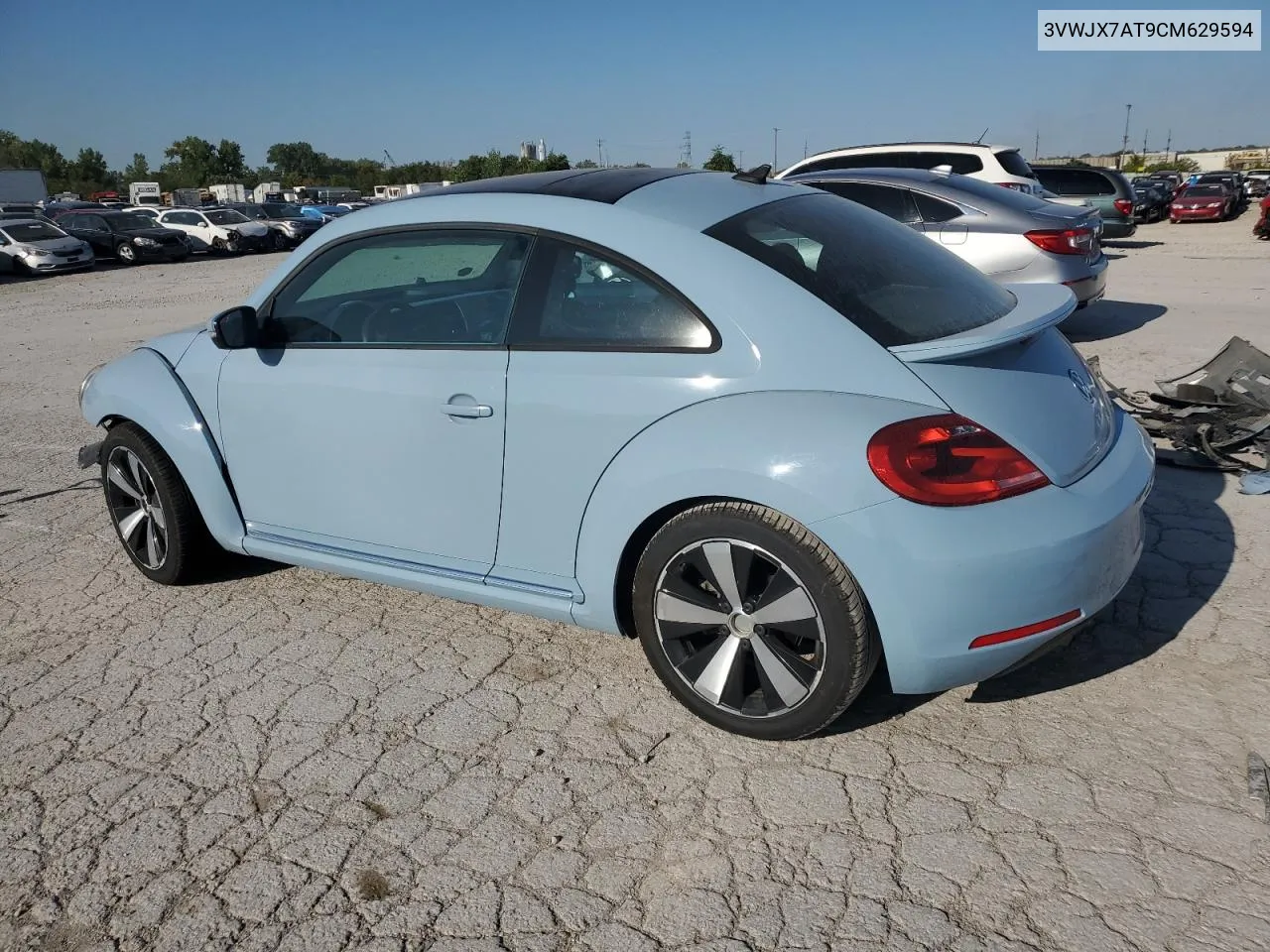 2012 Volkswagen Beetle VIN: 3VWJX7AT9CM629594 Lot: 70083584