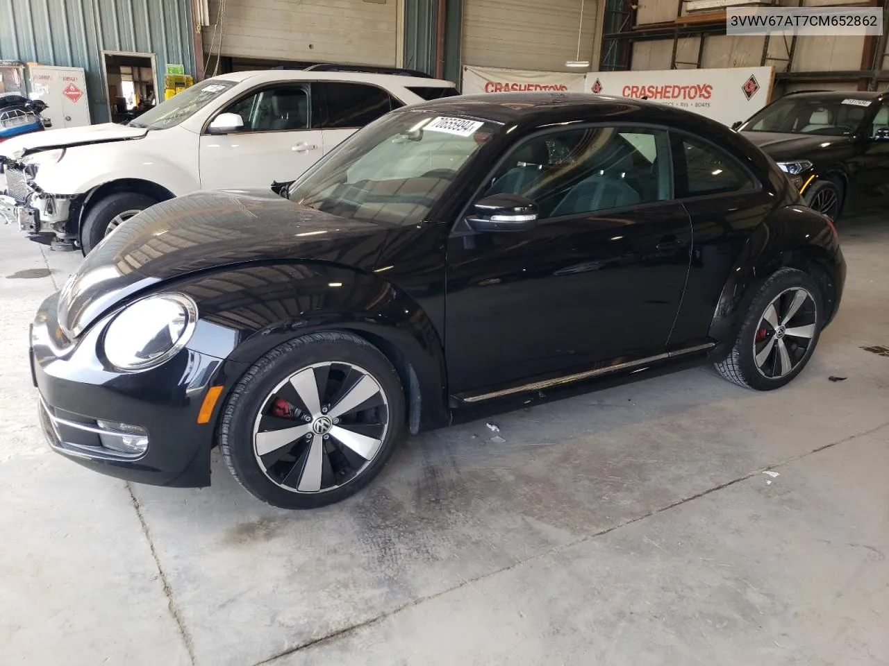 2012 Volkswagen Beetle Turbo VIN: 3VWV67AT7CM652862 Lot: 70655994