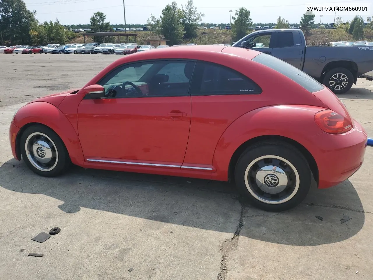 2012 Volkswagen Beetle VIN: 3VWJP7AT4CM660901 Lot: 70840534