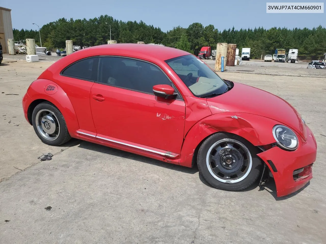 2012 Volkswagen Beetle VIN: 3VWJP7AT4CM660901 Lot: 70840534