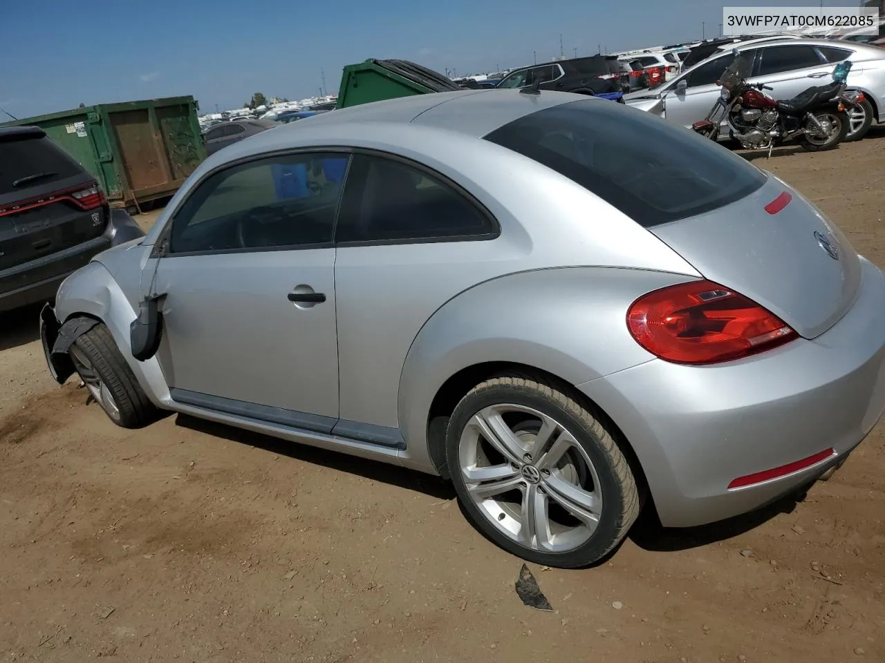 2012 Volkswagen Beetle VIN: 3VWFP7AT0CM622085 Lot: 71482014