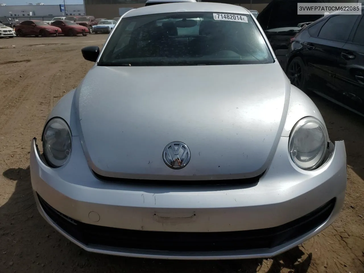 2012 Volkswagen Beetle VIN: 3VWFP7AT0CM622085 Lot: 71482014