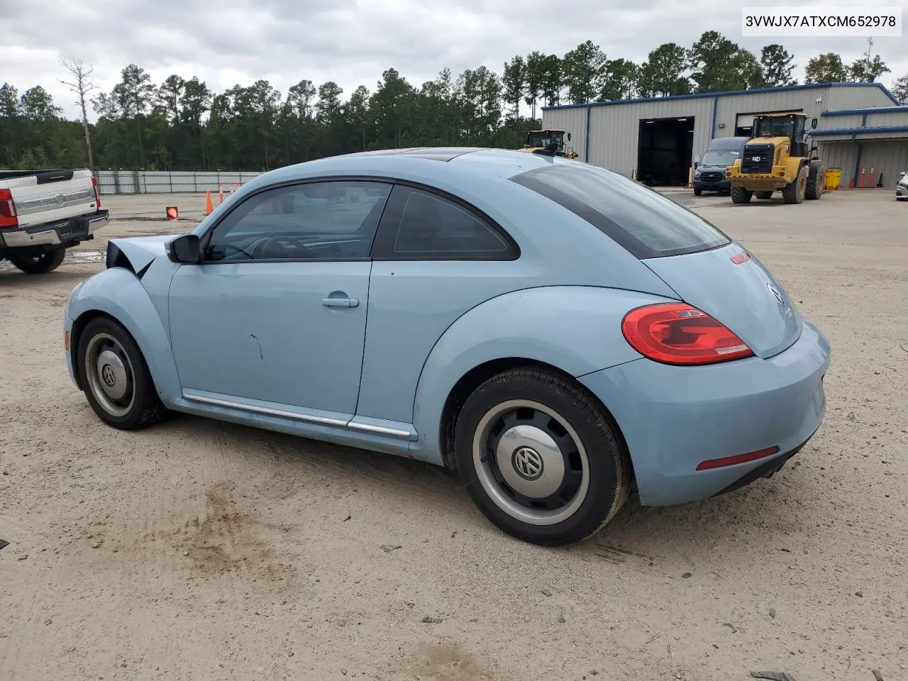 2012 Volkswagen Beetle VIN: 3VWJX7ATXCM652978 Lot: 71779644